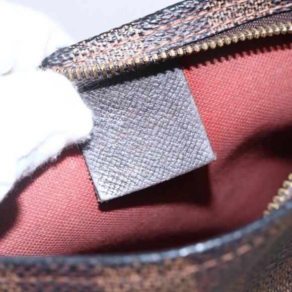 LOUIS VUITTON Damier Ebene Trousse makeup Pouch - Picture 15 of 16